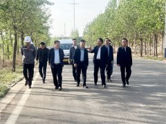 <b>垣曲縣委副書記、縣長馬巍蒞臨華兆住工調(diào)研指導(dǎo)工作</b>